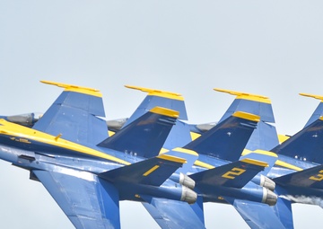 Blue Angels Fly Over Terre Haute