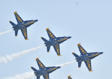 Blue Angels Fly Over Terre Haute
