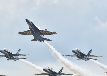 Blue Angels Fly Over Terre Haute