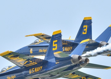 Blue Angels Fly Over Terre Haute