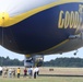 Fort Drum community members receive special ride on Goodyear blimp