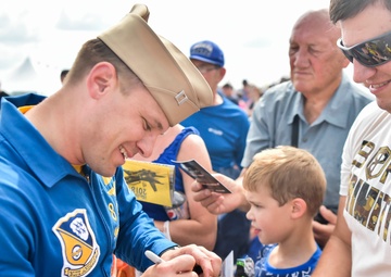 Blue Angels Fly Over Terre Haute