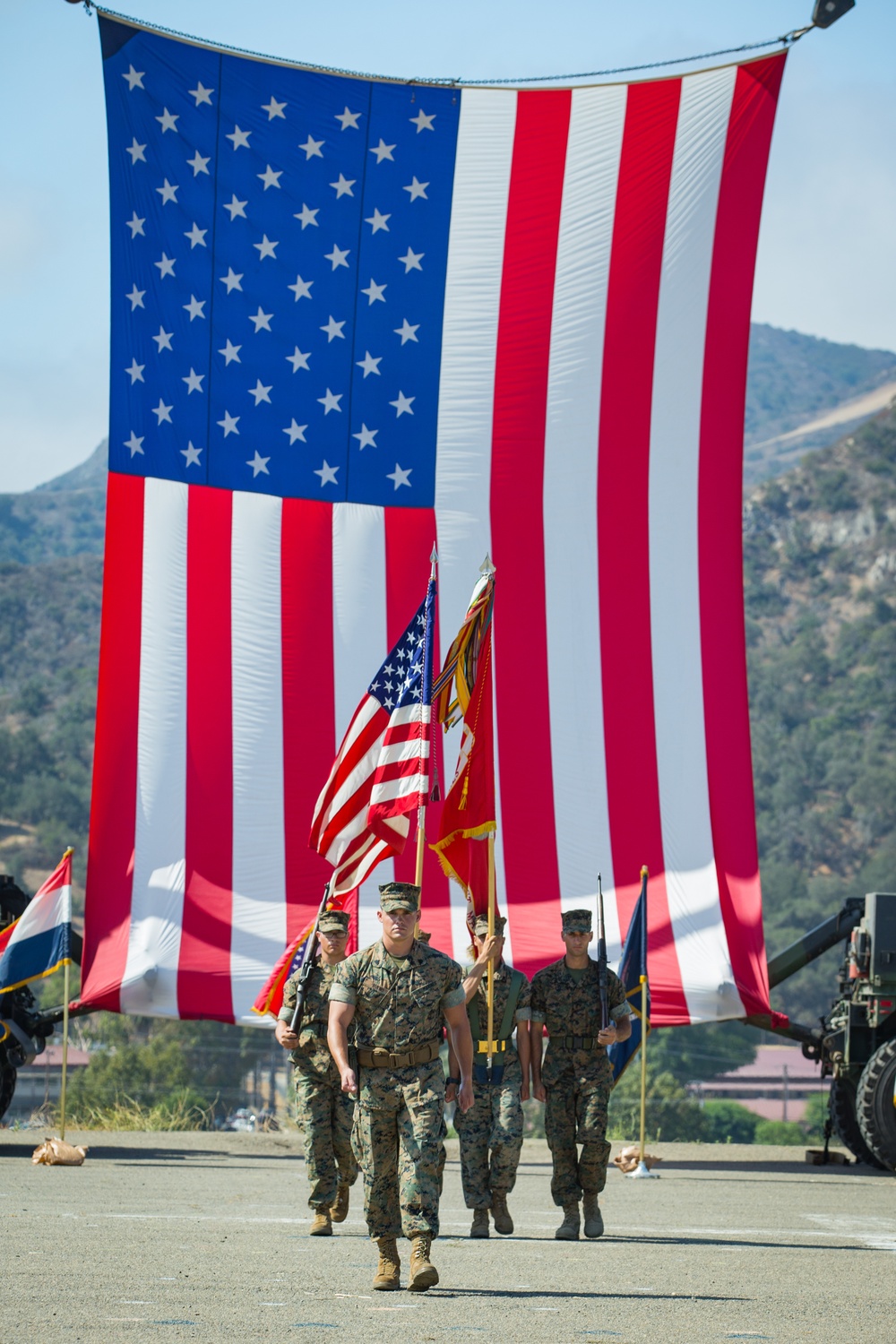 V-2/1 relief and appointment ceremony
