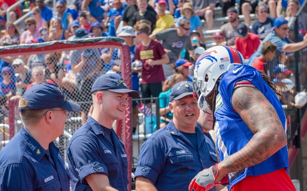 NFL Honors N.Y. State Military Members