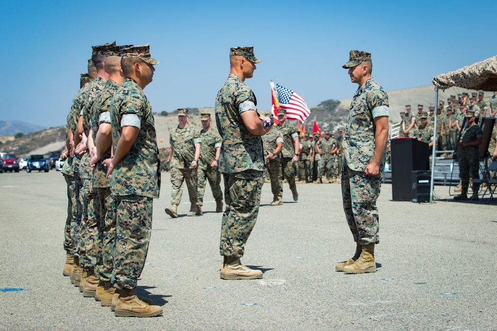 V-2/1 relief and appointment ceremony