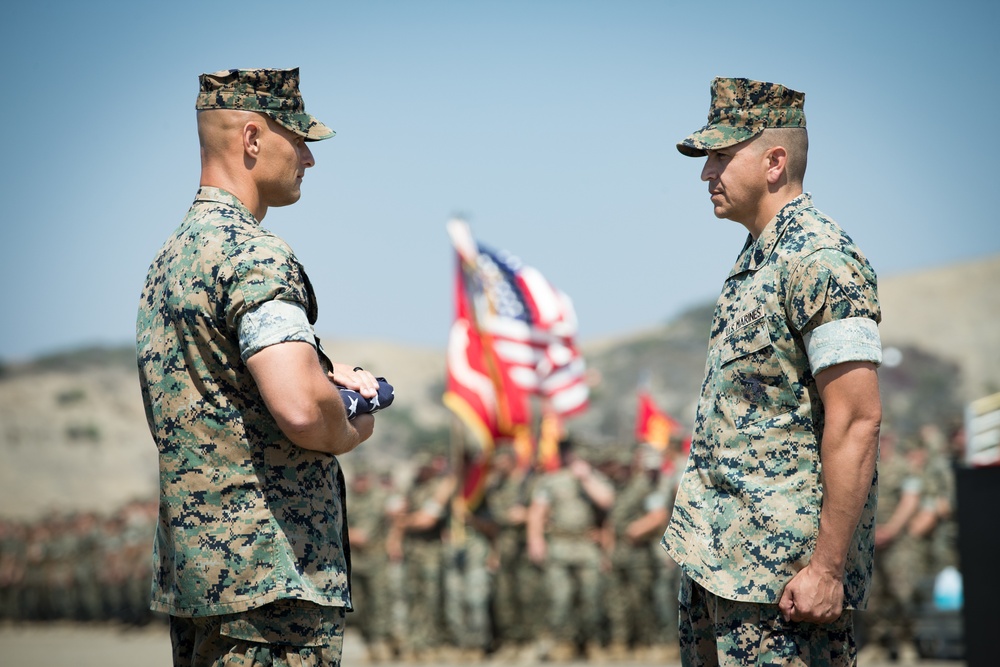 V-2/1 relief and appointment ceremony