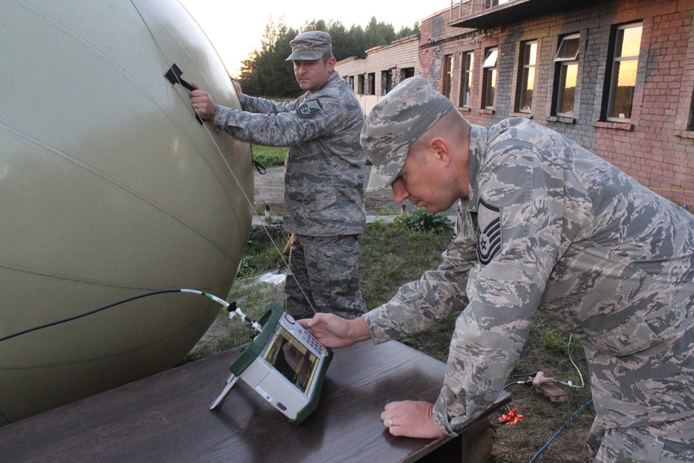 271st Combat Communications Squadron deploys to Lithuania in support Pennsylvania Guardsmen.