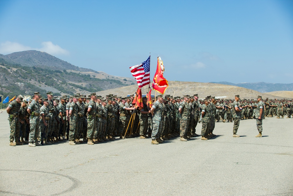V-2/1 relief and appointment ceremony