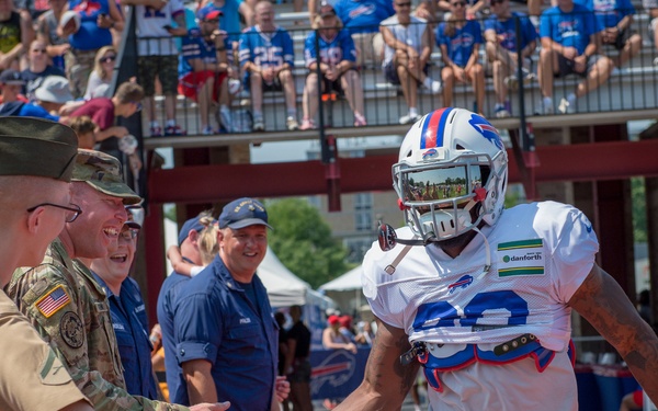 NFL Honors N.Y. State Military Members