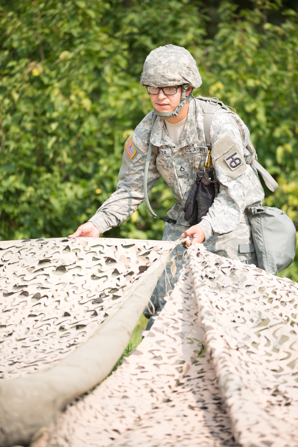 Tent Building at CSTX 86-18-02