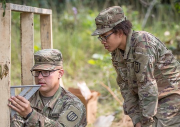 Building Fighting Position at CSTX 86-18-02