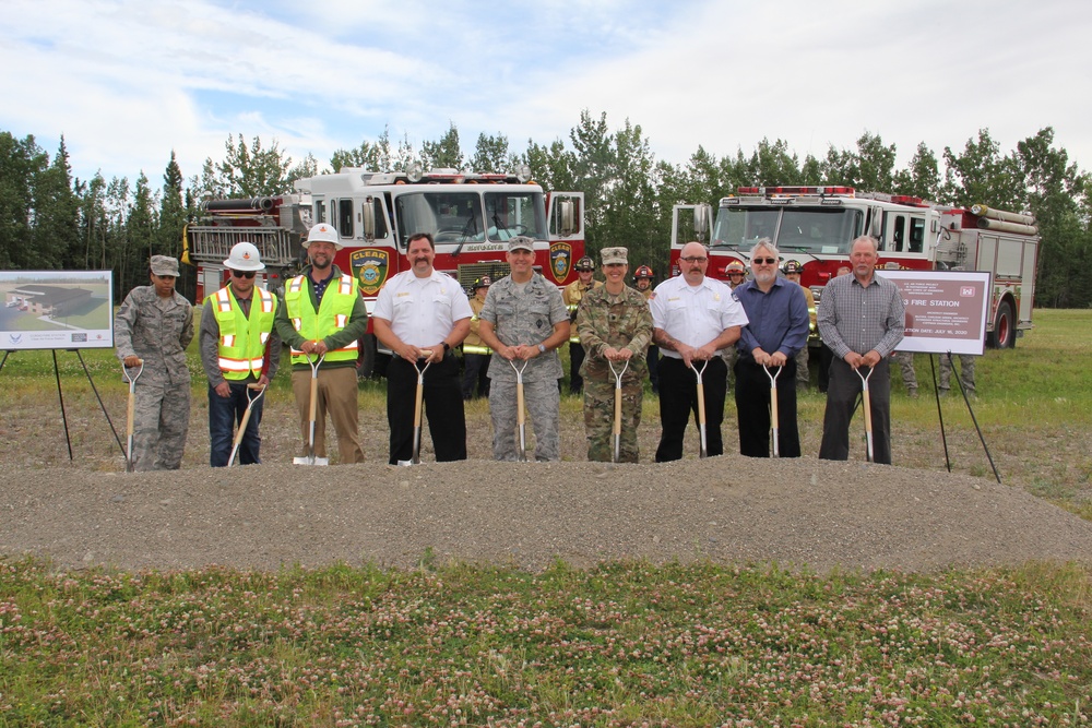 Clear AFS breaks ground on new fire station