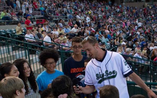 Snowball Express families have fun in summer sun