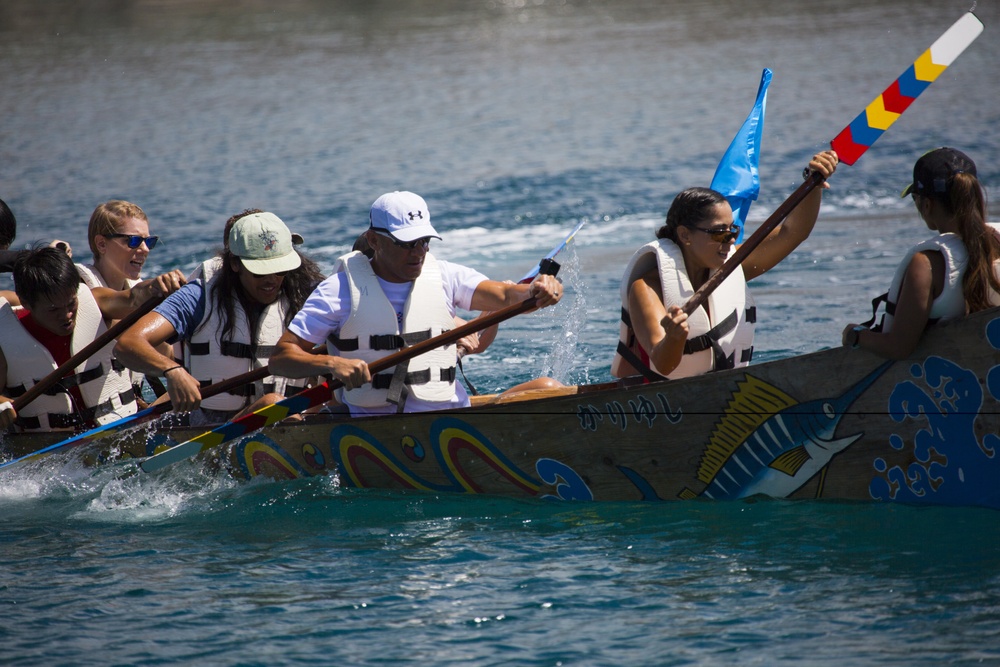 Local and US communities participate in Ginowan Dragon Boat Race