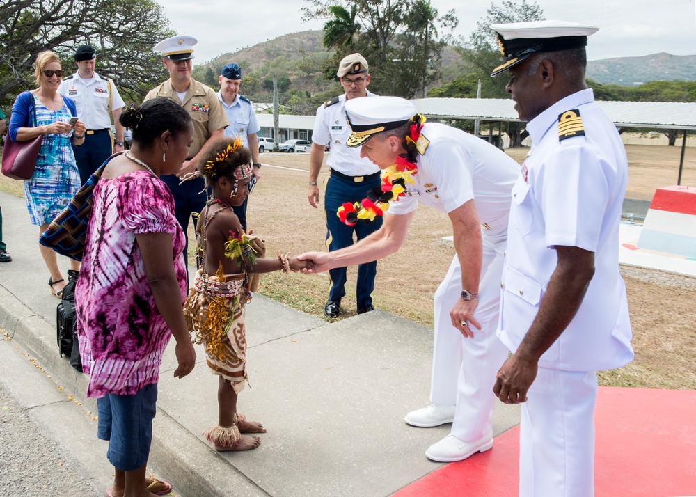 USINDOPACOM Commander Visits Papua New Guinea