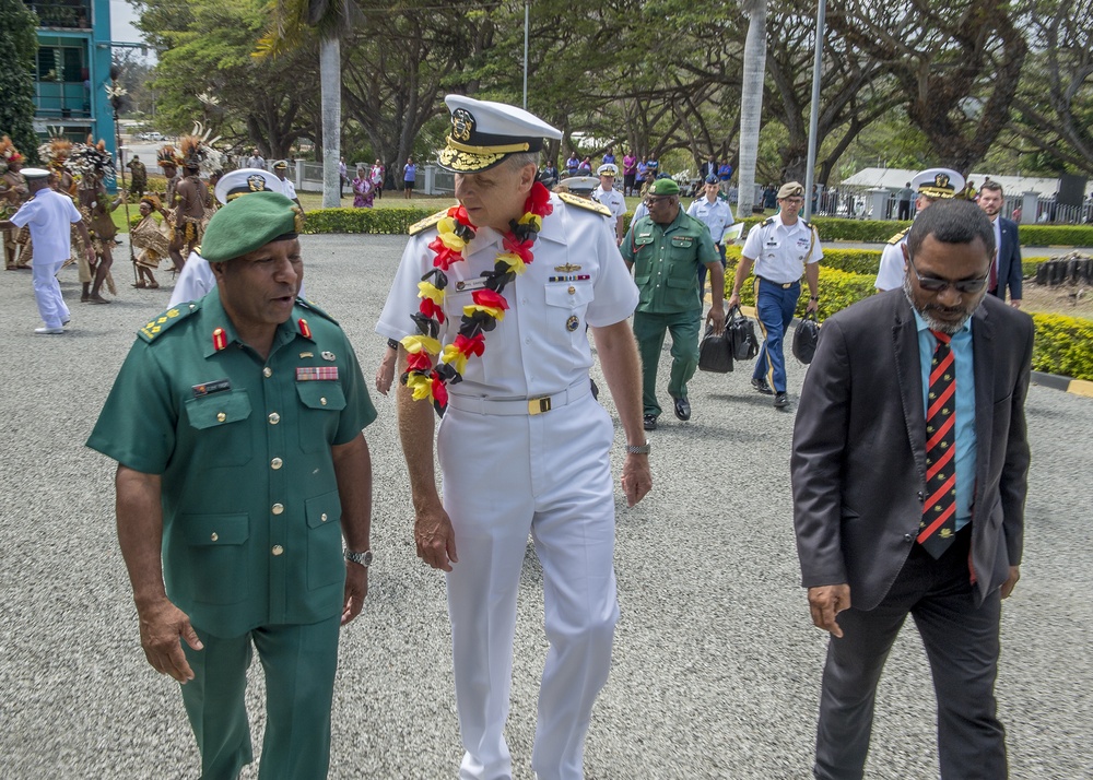 USINDOPACOM Commander Visits Papua New Guinea