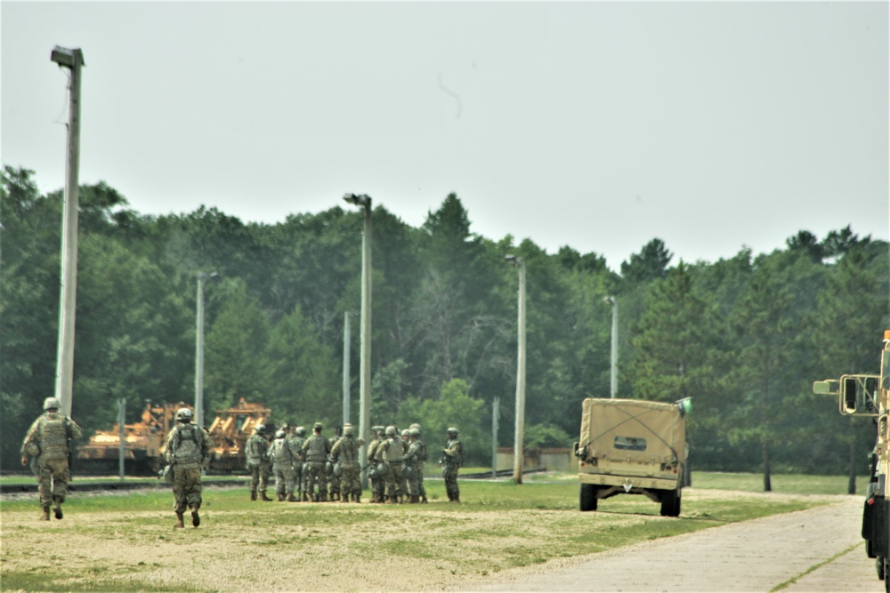 Operations for CSTX 86-18-02 at Fort McCoy