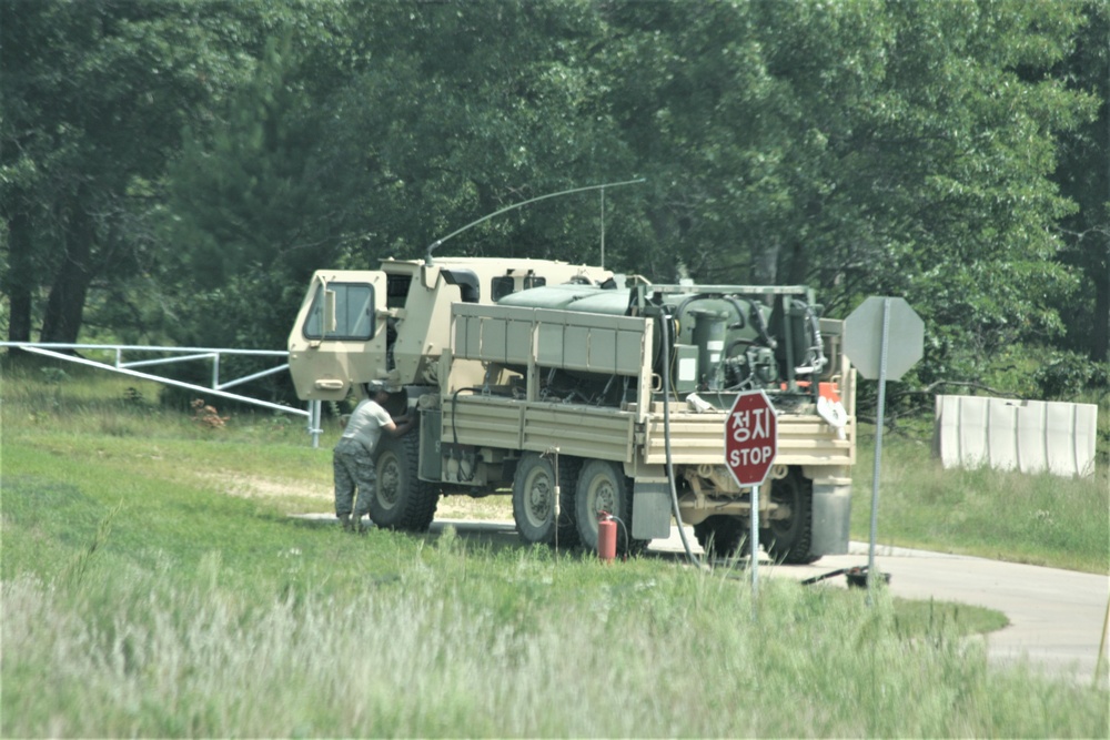 Operations for CSTX 86-18-02 at Fort McCoy