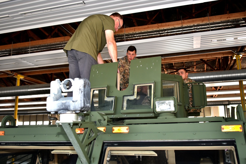 Combined Arms Training Center conduct tactical drivers training