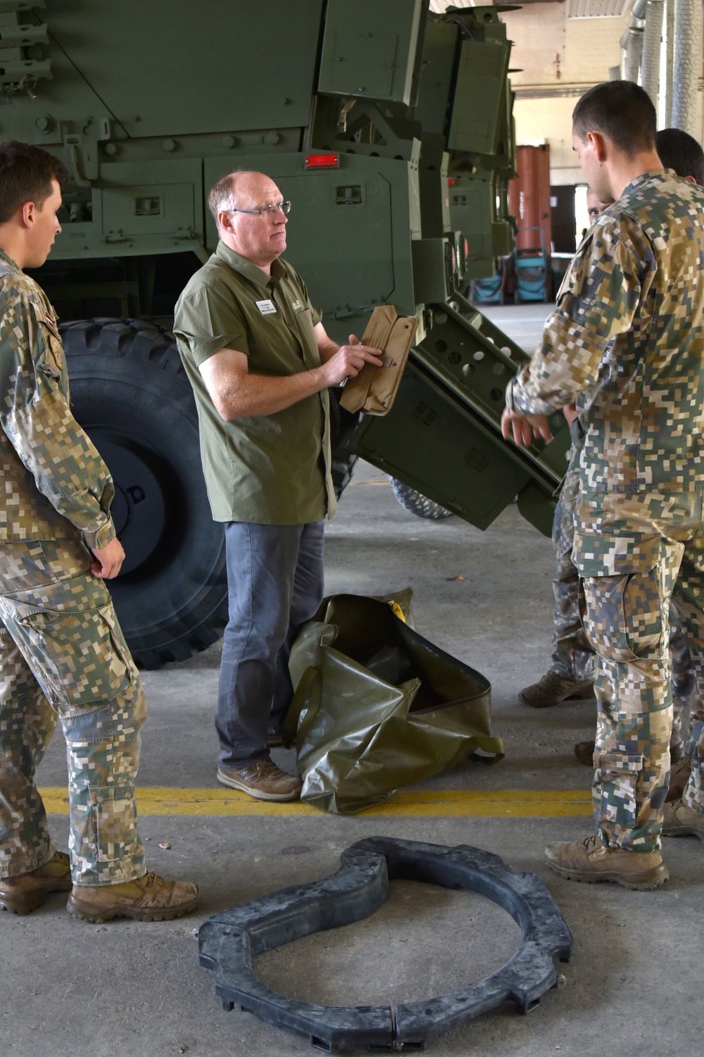 Combined Arms Training Center conduct tactical drivers training