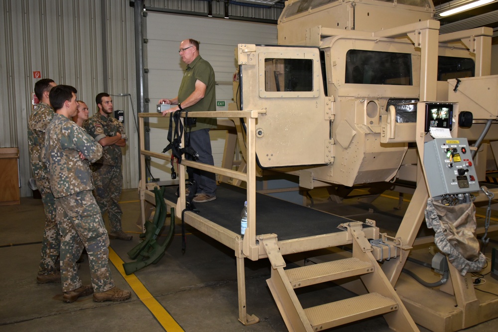 Combined Arms Training Center conduct tactical drivers training