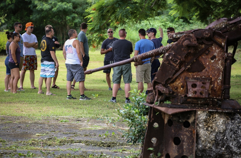 10th CST takes in WWII history during staff ride