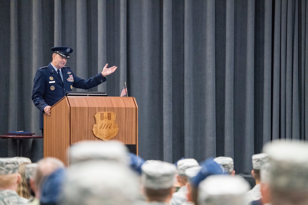 8th Air Force Change of command Ceremony at Barksdale Air Force Base, La., August 20th, 2018