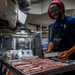 Sailor Prepares Meal