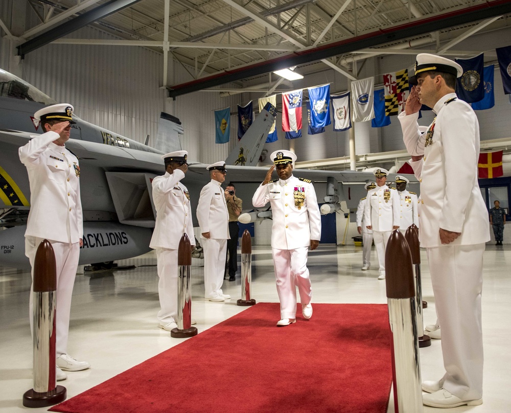 CVW-8  Change of Command Ceremony