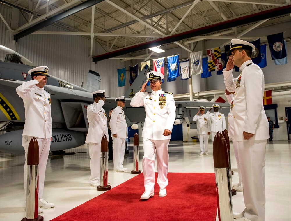 CVW-8  Change of Command Ceremony