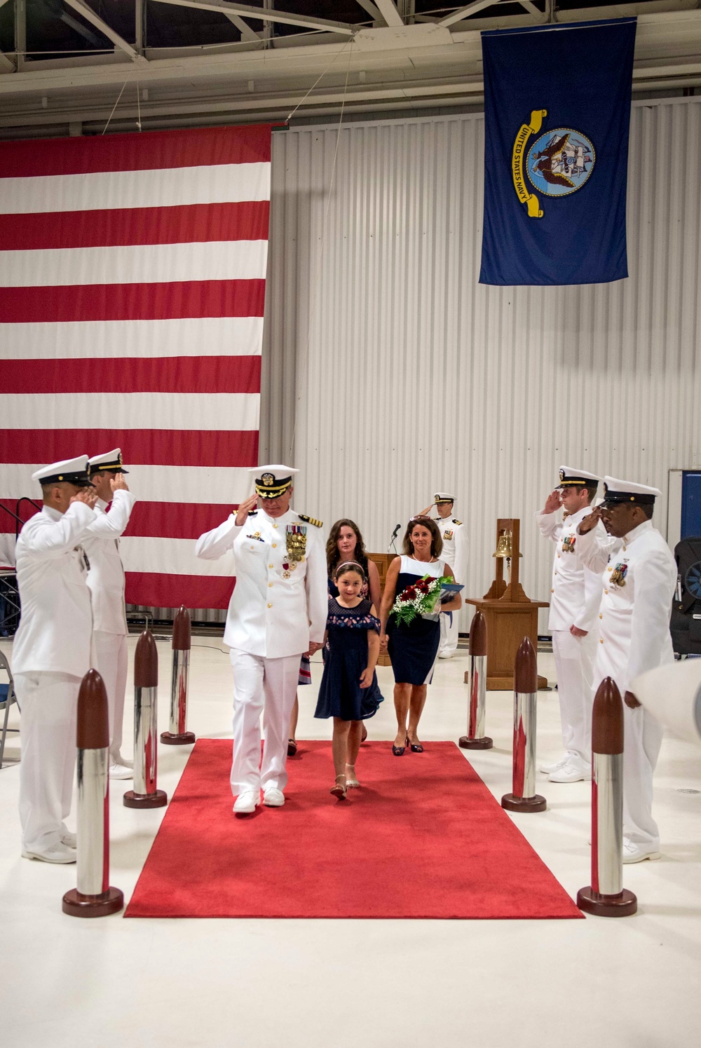 CVW-8  Change of Command Ceremony