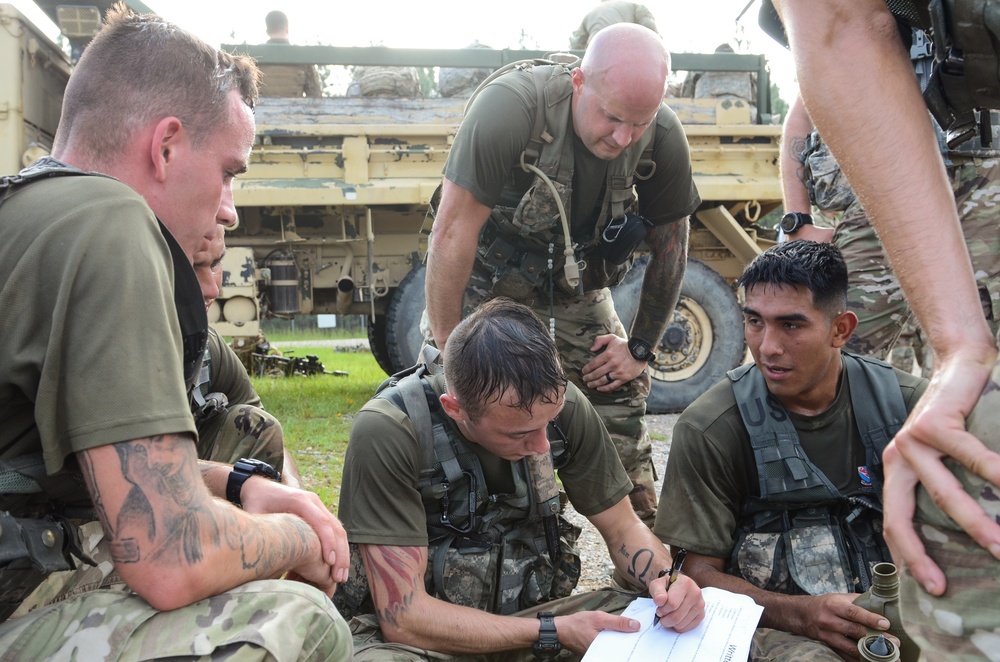 Panther Paratroopers Compete for August Top Squad