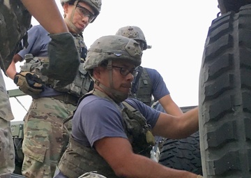 Panther Paratroopers Compete for August Top Squad