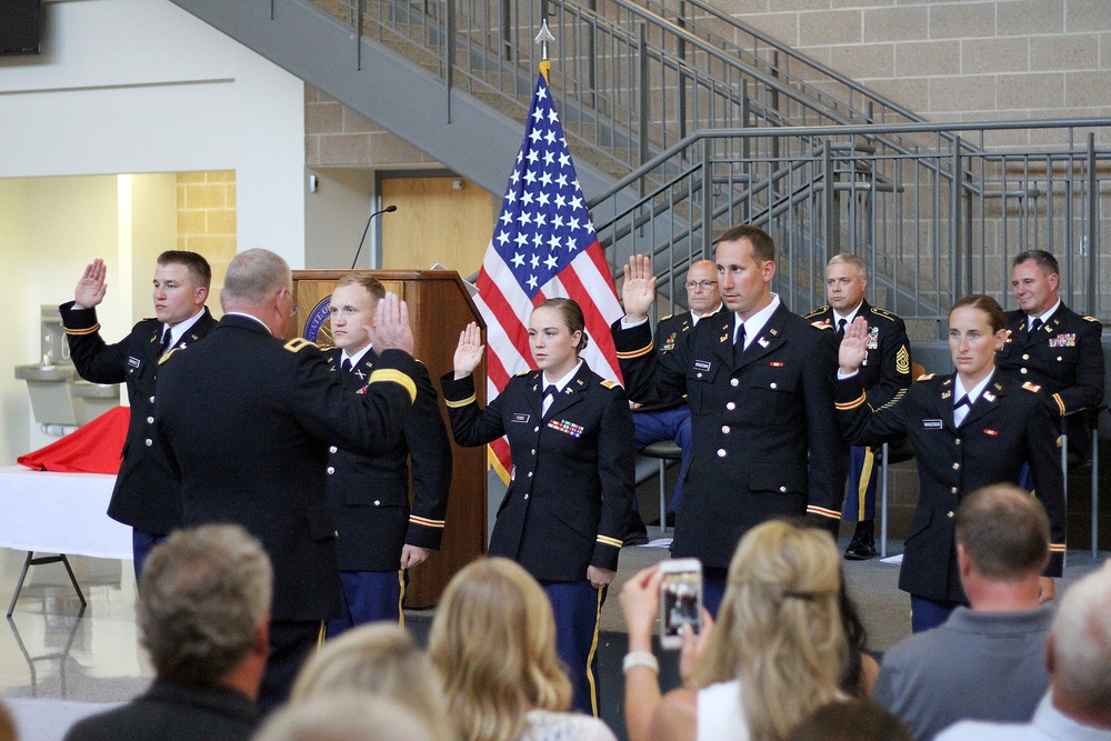 SD National Guard commissions five new Army lieutenants