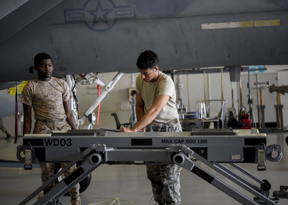 F-15 crew chief technical training