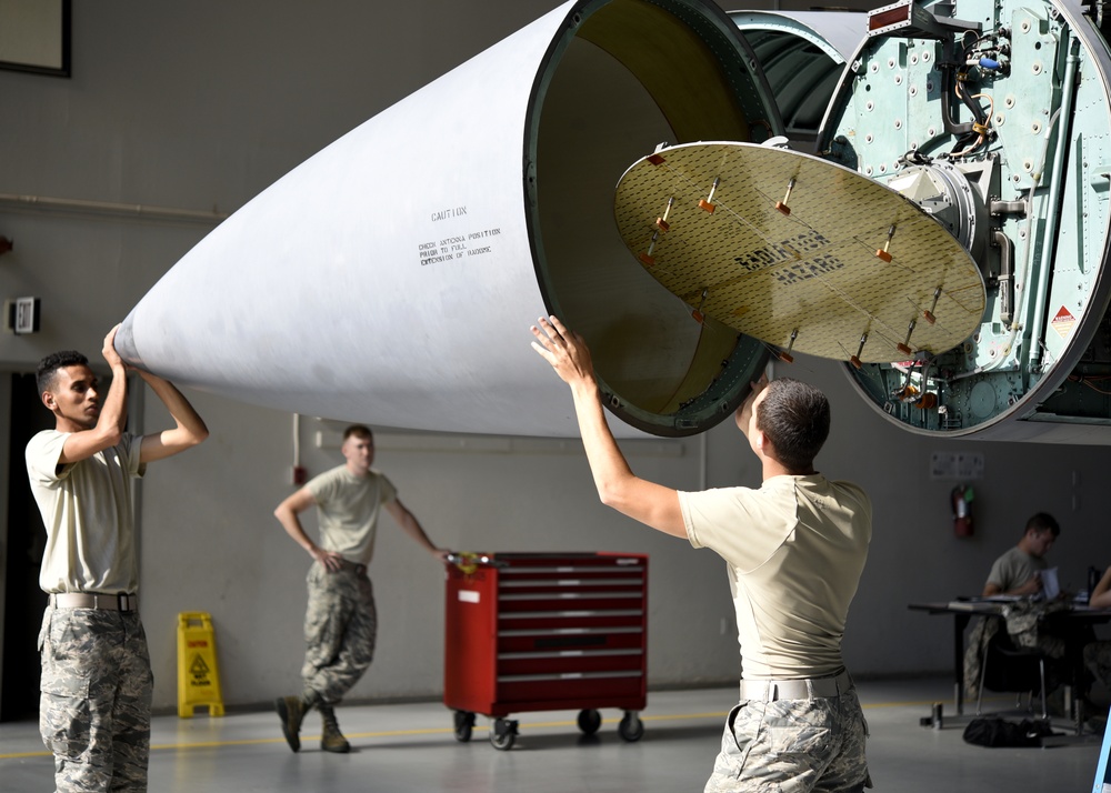 F-15 crew chief technical training