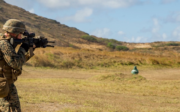 Americas's Battalion fire the M27 IAR and M28 DMR
