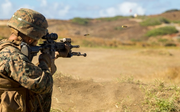 Americas's Battalion fire the M27 IAR and M28 DMR