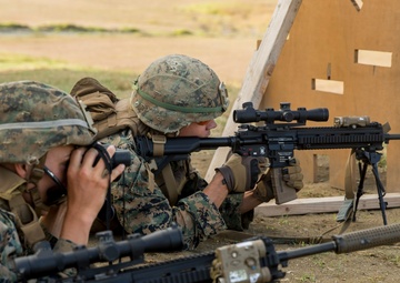 Americas's Battalion fire the M27 IAR and M28 DMR