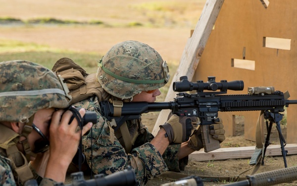 Americas's Battalion fire the M27 IAR and M28 DMR