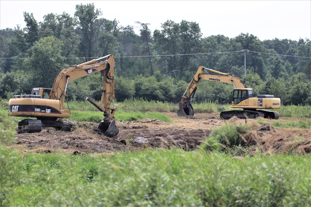 Stream improvement work continues at Fort McCoy