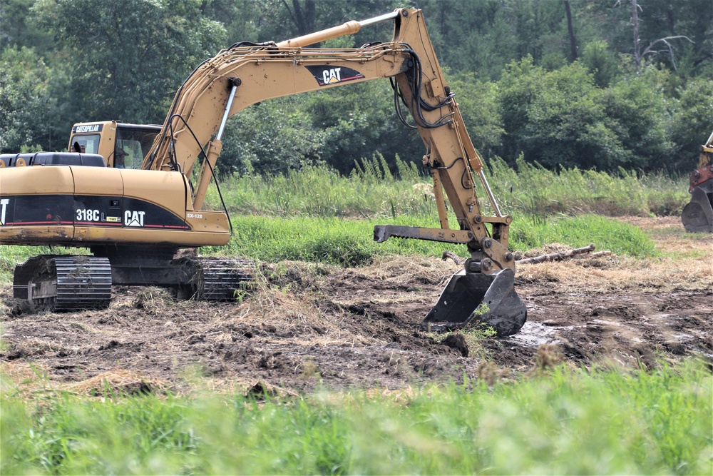 Stream improvement work continues at Fort McCoy