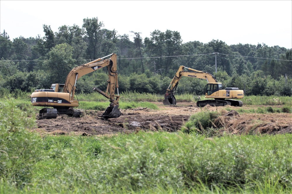 Stream improvement work continues at Fort McCoy