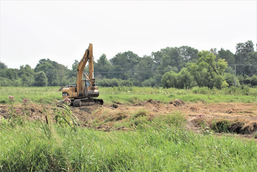 Stream improvement work continues at Fort McCoy
