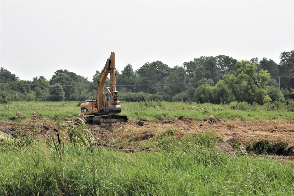Stream improvement work continues at Fort McCoy