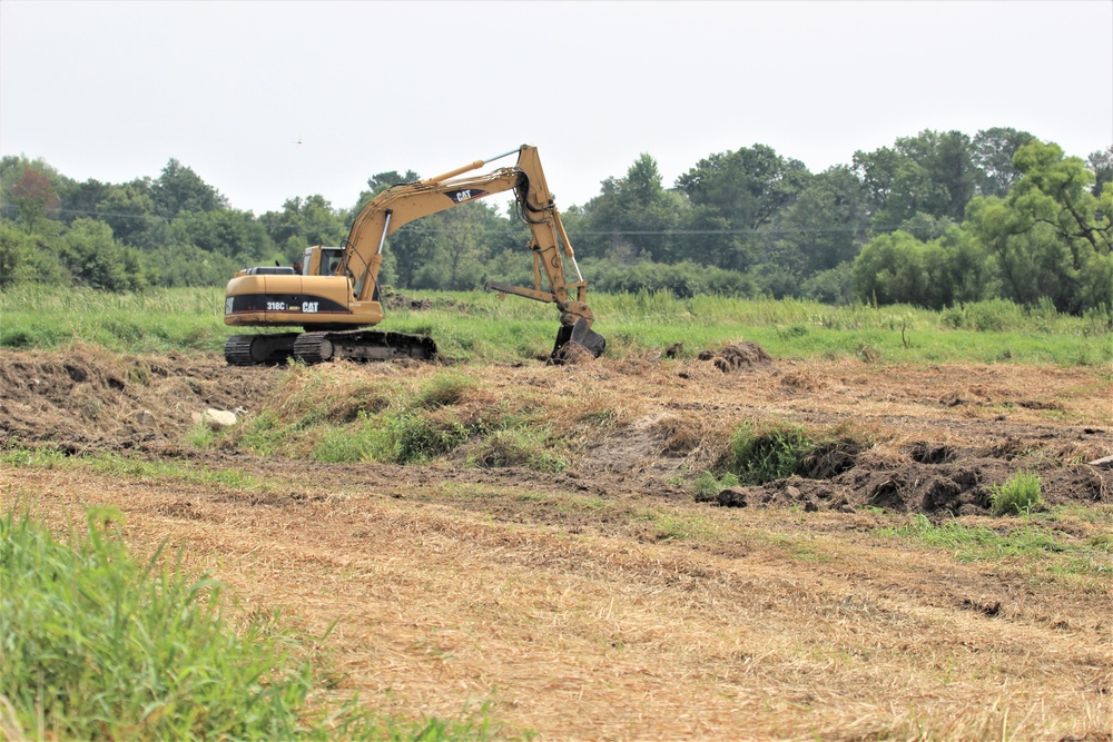 Stream improvement work continues at Fort McCoy