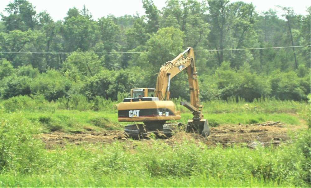 Stream improvement work continues at Fort McCoy