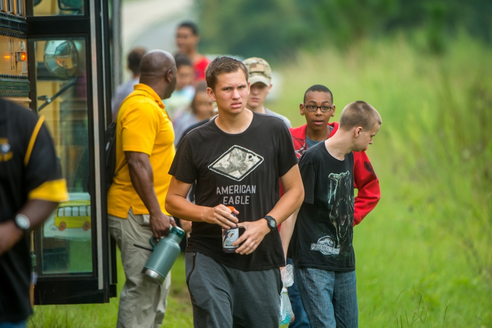 Chattahoochee County High School JROTC Visit