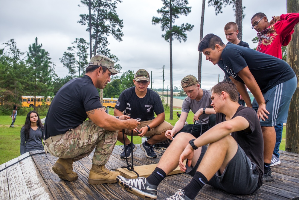 Chattahoochee County High School JROTC Visit