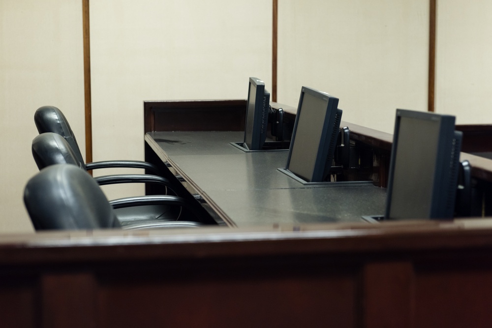 JTF GTMO Stock Imagery Camp Justice Court Room 1